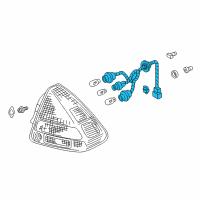 OEM Honda Insight Socket Diagram - 33503-S3Y-003
