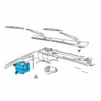 OEM 2002 Ford Ranger Reservoir Diagram - 1L5Z-17618-AA