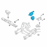 OEM Lincoln Mount Diagram - 9L3Z-6038-C