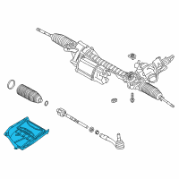 OEM 2015 BMW 640i Control Unit, Active Steering Diagram - 32-41-6-854-031