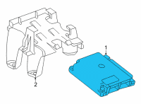 OEM 2020 Cadillac CT5 Module Diagram - 84995584