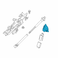 OEM 2021 BMW 840i Gran Coupe Steering Shaft Sleeve Diagram - 32-30-6-862-083