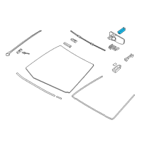 OEM 2016 Lexus RC F Cover, Inner Rear View Diagram - 87818-24010