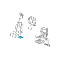 OEM 2017 Jeep Compass Pad-Heater Diagram - 4610076AA