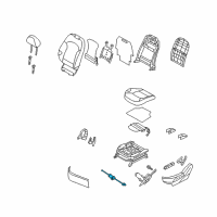 OEM 2012 Hyundai Tucson Switch Assembly-Power Front Seat LH Diagram - 88190-2S500-9P