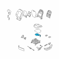 OEM 2010 Hyundai Tucson Heater-Front Seat Cushion Driver Diagram - 88190-2S250