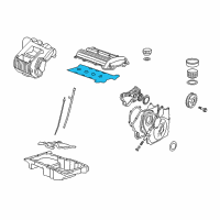 OEM 2005 Saturn Ion Seal Asm, Camshaft Cover Diagram - 90537687