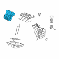 OEM 2005 Chevrolet Cobalt Manifold Asm, Intake Diagram - 12584348