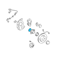 OEM 2022 Toyota 4Runner Wheel Bearing O-Ring Diagram - 90301-92003