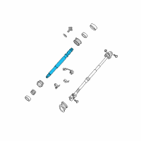 OEM 1995 BMW 750iL Steering Spindle Upper Diagram - 32-31-6-774-183