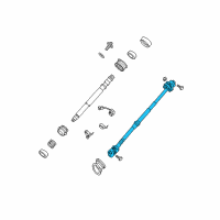 OEM BMW 525i Steering Shaft Diagram - 32-31-6-753-800