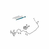 OEM 2012 Nissan Versa Arm Compl-Back Wdw Wiper Diagram - 28780-EL00A