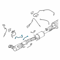 OEM 2018 Ford F-150 Temperature Sensor Diagram - JL3Z-12B591-B