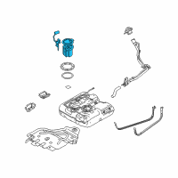 OEM Ford Transit Connect Fuel Pump Diagram - 9T1Z-9H307-B