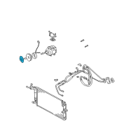 OEM Hyundai XG350 Disc & Hub Assembly-A/C Compressor Diagram - 97644-26300