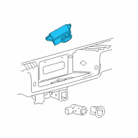 OEM 2013 Ford F-150 Module Diagram - BL3Z-15K866-C