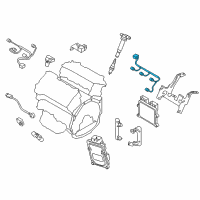 OEM 2016 Hyundai Genesis Harness-Ignition Coil Diagram - 39610-3C700