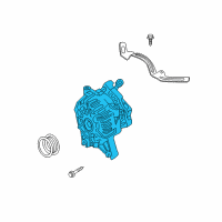 OEM 2006 Lincoln Navigator Alternator Diagram - 7L7Z-10346-B