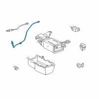 OEM 2001 Toyota Highlander Oxygen Sensor Diagram - 89465-48060