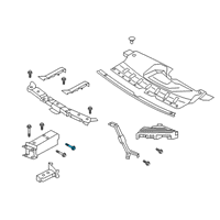 OEM 2018 Nissan Sentra Bolt Diagram - 54459-EN01C