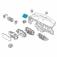 OEM Kia Switch Assembly-SBR & PAB On Diagram - 937701WBC0