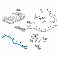 OEM 2018 Honda Clarity Cable Assy., D/V Diagram - 32421-TRW-A01