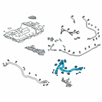 OEM 2020 Honda Clarity H/V Cable, Battery Dc Diagram - 1F110-5WJ-A01