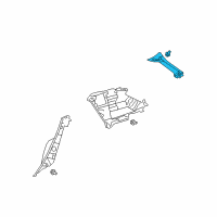 OEM 2013 Toyota Matrix Pillar Trim Diagram - 62638-02010-B1