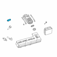 OEM Cadillac Seville Camshaft Sensor Diagram - 12575483