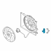 OEM 2009 Hyundai Genesis Fan Controller Diagram - 25385-3M250