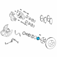 OEM Lexus GS400 Seal, Type T Oil Diagram - 90311-50008