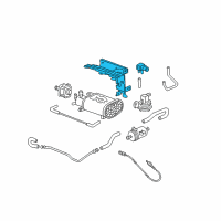 OEM Honda Sensor Assy., Vent Pressure Diagram - 04101-PNF-A00