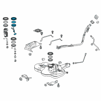 OEM 2018 Honda Fit Meter Diagram - 17047-T5R-A00