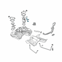 OEM Ford Focus Fuel Gauge Sending Unit Diagram - G1FZ-9A299-A