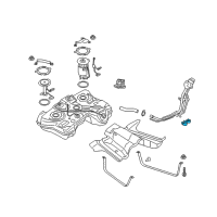 OEM Ford Filler Pipe Clip Diagram - -W713337-S300