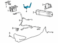 OEM Jeep SENSOR-RIDE HEIGHT Diagram - 68409736AA