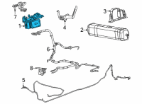 OEM Jeep Wagoneer AIR SUSPENSION Diagram - 68409740AH