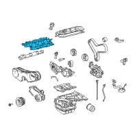 OEM 2005 Lexus RX330 Manifold, Intake Diagram - 17101-20070