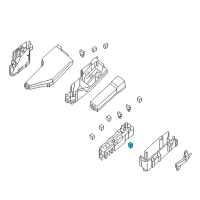 OEM 2014 Nissan Pathfinder Connector Assy-Fusible Link Diagram - 24370-C9970