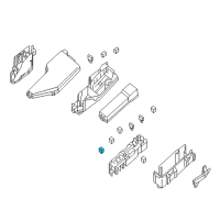 OEM Nissan Pathfinder Connector Assy-Fusible Link Diagram - 24370-0B010