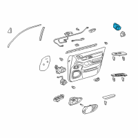 OEM Lexus GX470 Switch Assembly, MULTIPLEX Diagram - 84030-60032