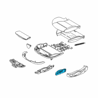 OEM BMW 325i Actuation Unit Left Diagram - 61-30-7-036-125