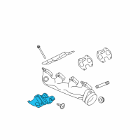 OEM Heat Shield Diagram - 7C3Z-9Y427-C