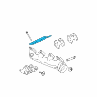 OEM 2010 Ford Expedition Heat Shield Diagram - 9L3Z-9A462-C