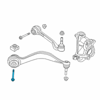 OEM 2020 BMW 430i Gran Coupe Hexagon Screw With Flange Diagram - 31-10-6-885-777