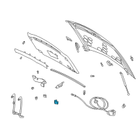 OEM 2003 Buick LeSabre Latch Diagram - 25771737