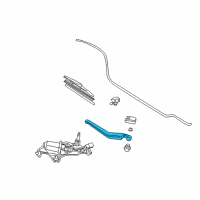 OEM Toyota Prius Rear Arm Diagram - 85241-47010