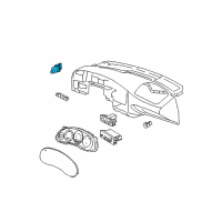 OEM 2004 Buick Regal Switch Asm-Headlamp Diagram - 10416123