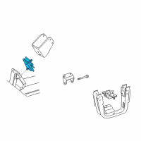 OEM 1988 Dodge W150 INSULATOR-Engine Mount Diagram - 52019716AB