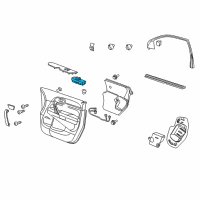 OEM Buick Enclave Window Switch Diagram - 20958437